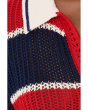 Alexa Rugby Stripe Polo Pullover