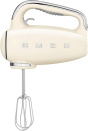 Electric Mixer, 9 -Geschwindigkeitsniveaus, Turbofunktion, glattes Start -Start -up -System, 4 Peitschen, 2 Ganci -Mixer und umhüllt, 250W, Creme