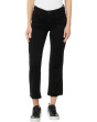 Kelsey Petite Mid-Rise Ankle Flare - Inset in Black