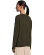 Organic Cotton Fluff Crew Neck Sweater