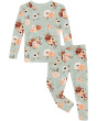 Print Long Sleeve Pajama Set (Toddler/Little Kid/Big Kid)