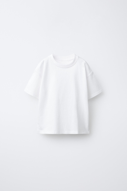 Zara ОДНОТОННАЯ ФУТБОЛКА 498669049-250-18