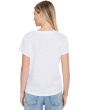 Upper Deck - Short Sleeve Tee with Assymetrical Side Button Detail
