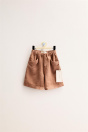 Zara TIMELESS - 100% ЛЬНЯНЫЕ ОДНОТОННЫЕ ШОРТЫ-БЕРМУДЫ 514962016-607-18