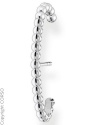 THOMAS SABO Одиночная серьга-гвоздика C64150244-4292