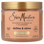 SheaMoisture, гель для укладки, для фиксации и блеска волос, кокос, гибискус и семена льна, 425 г (15 унций)