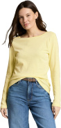 Damen Basic Langarmshirt
