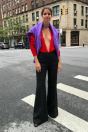 Zara Брюки-КЛЕШ ZW COLLECTION черного цвета