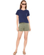 Olivia Short In Vintage Ivy Green