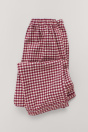 Zara 6-14 ЛЕТ / ФЛАНЕЛЕВАЯ ПИЖАМА В КЛЕТКУ ВИШИ бордового цвета