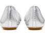 Delicato High-Cut Soft-Leather Ballet Flats