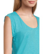 Cap Sleeve Scoop Neck Tee