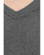 Long Sleeve V-Neck Sweatshirt
