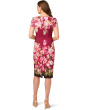 Tie Front Stretch Twill Dress