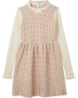 Check Sweater Dress (Toddler/Little Kid/Big Kid)