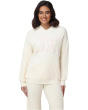 Drop Shoulder Hoodie With Jc Embroidery