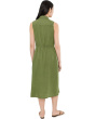 Bowie Button-Down Linen Dress