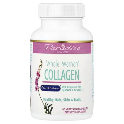 Paradise Herbs, Whole-Woman®, коллаген, 60 вегетарианских капсул