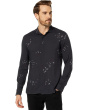 Rodney Long Sleeve Sport Shirt, Concealed Placket, Button Closure W673Y4