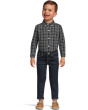 Plaid Poplin Button Down Shirt (Infant)