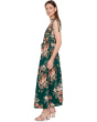 Sleeveless Floral Commuter Maxi