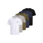 Jack and Jones Мужская футболка с коротким рукавом из 5 упаковок