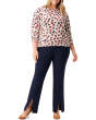 Plus Size Blush Dot Sweater