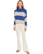 Opal Rollneck Knit Stripe Sweater