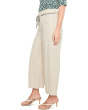 Eliot Wide Leg Rumba Linen Belted Crop Pants