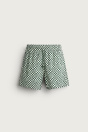 Zara ДЛИННЫЕ ПЛАВКИ В клетку размером с бутылку