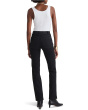 Longline Straight Jean In Black Frost