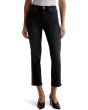 Mari Mid-Rise Slim Straight Crop Jeans in Elixir