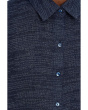 Petite Linen Gauze Strata Classic Collar Shirt