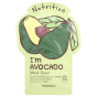 TonyMoly, Im Avocado, питательная тканевая маска, 1 шт., 21 г (0,74 унции)