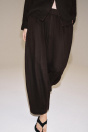Zara БРЮКИ-БОЧКИ ИЗ ЛЬНА ZW COLLECTION 511134207-700-1