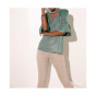 Volantshirt, gr_n-metallic