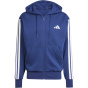 ADIDAS Мужская толстовка с капюшоном Essentials 3 в полоску