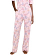 Elbow Sleeve Notch Collar Girlfriend PJ Set