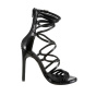 STEVE MADDEN Фирменные сандалии черного цвета