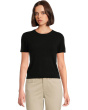 Wool & Cashmere Blend Short Sleeve Sweater