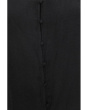 Long Sleeve Button Front Woven Top With Smocking