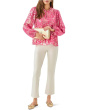 Giana Long Sleeve Silk Top