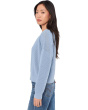 Peruvian Cotton Blend Crew Neck Sweater