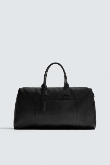 Zara КОЖАНАЯ ДОРОЖНАЯ СУМКА 495698692-800-3