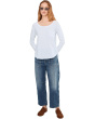 Long Sleeve Shirttail Pocket Tee