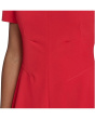 Short Sleeve Scuba Crepe A-Line