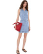 Eileen Halter Denim Dress With Belt