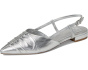Agnes Bunched Toe Slingback Flat Mules