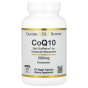 California Gold Nutrition, коэнзим Q10 с Bioperine® и экстрактом чёрного перца, улучшенная биодоступность, 200 мг, 120 растительных капсул