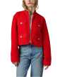 Flying Private Faux Wool Jacket